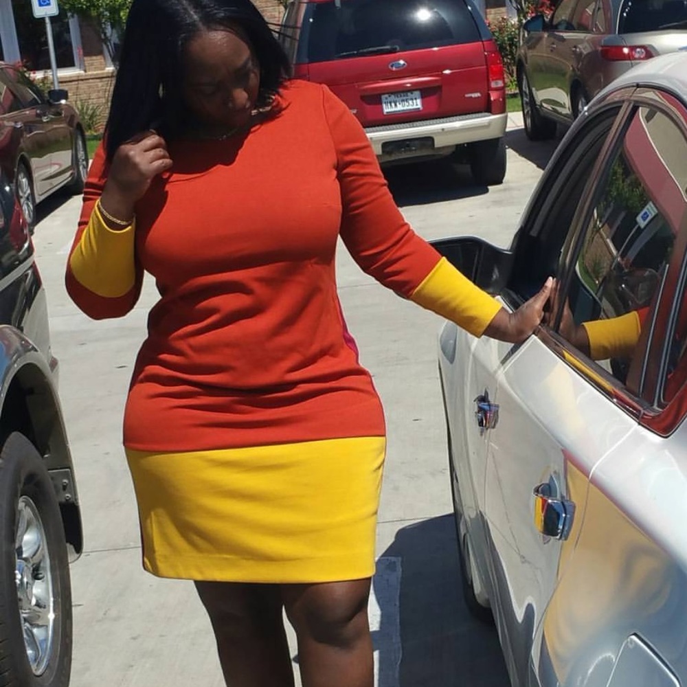 Color block Dress